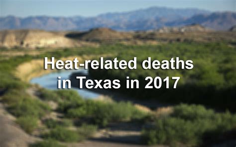 texas heat death news
